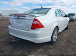 2012 Ford Fusion Sel White vin: 3FAHP0JA0CR211375