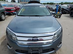 2012 Ford Fusion Sel Blue vin: 3FAHP0JA0CR220495