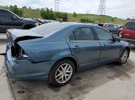 2012 Ford Fusion Sel Синий vin: 3FAHP0JA0CR220495