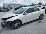 2012 Ford Fusion Sel White vin: 3FAHP0JA0CR251407