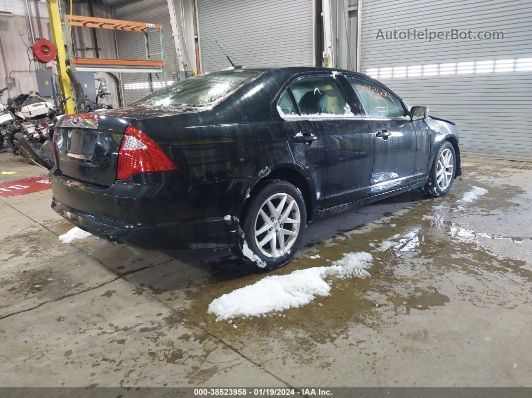 2012 Ford Fusion Sel Black vin: 3FAHP0JA0CR316255