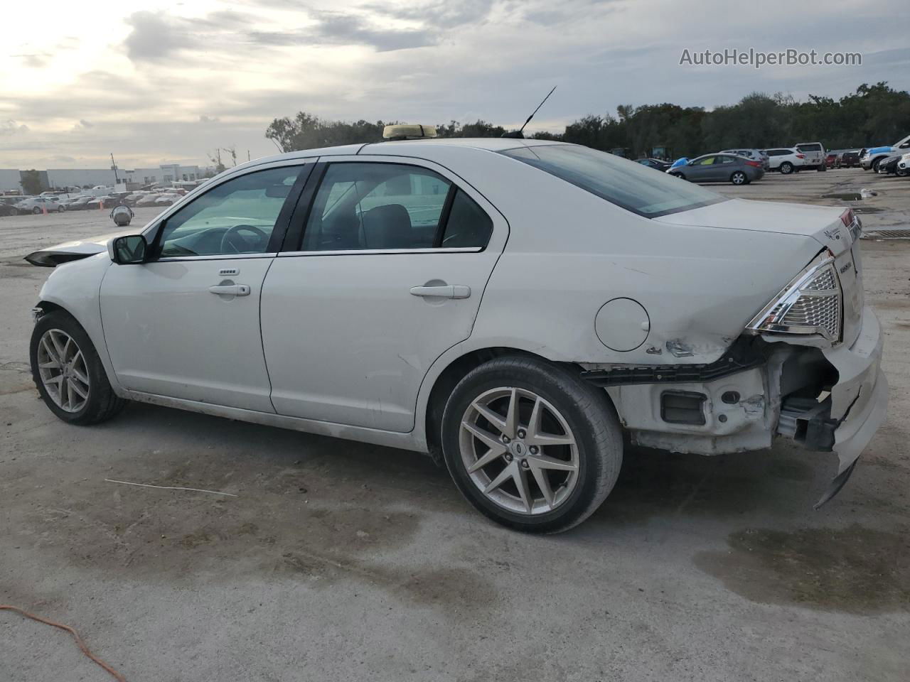 2012 Ford Fusion Sel White vin: 3FAHP0JA0CR336988