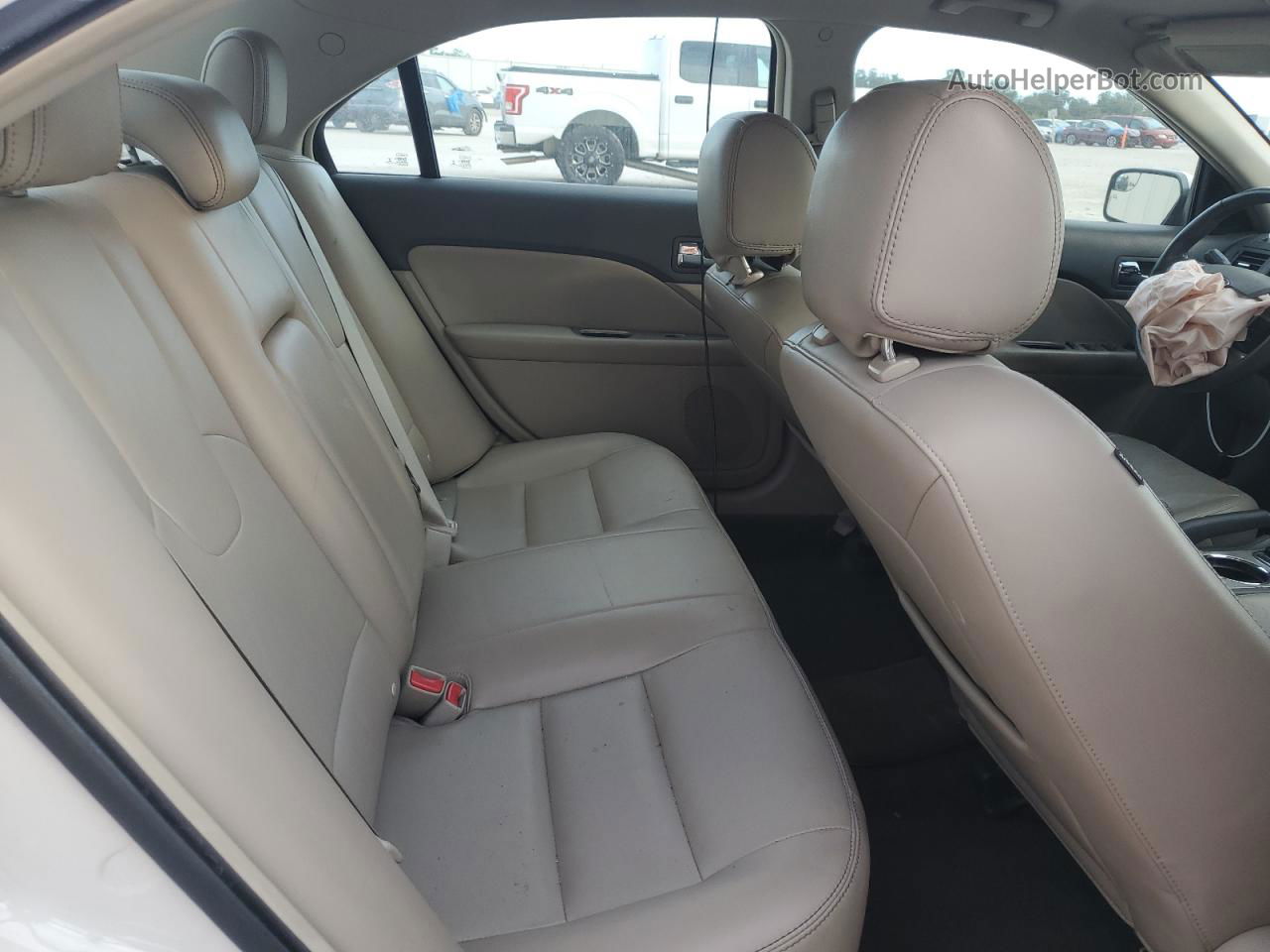 2012 Ford Fusion Sel Белый vin: 3FAHP0JA0CR336988