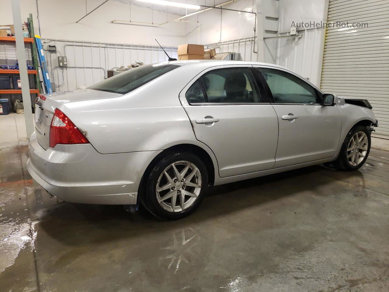 2012 Ford Fusion Sel Silver vin: 3FAHP0JA0CR412662