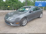 2012 Ford Fusion Sel Gray vin: 3FAHP0JA0CR444561