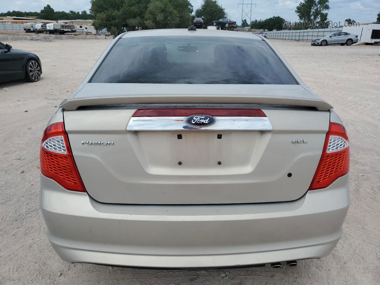 2010 Ford Fusion Sel Silver vin: 3FAHP0JA1AR349035