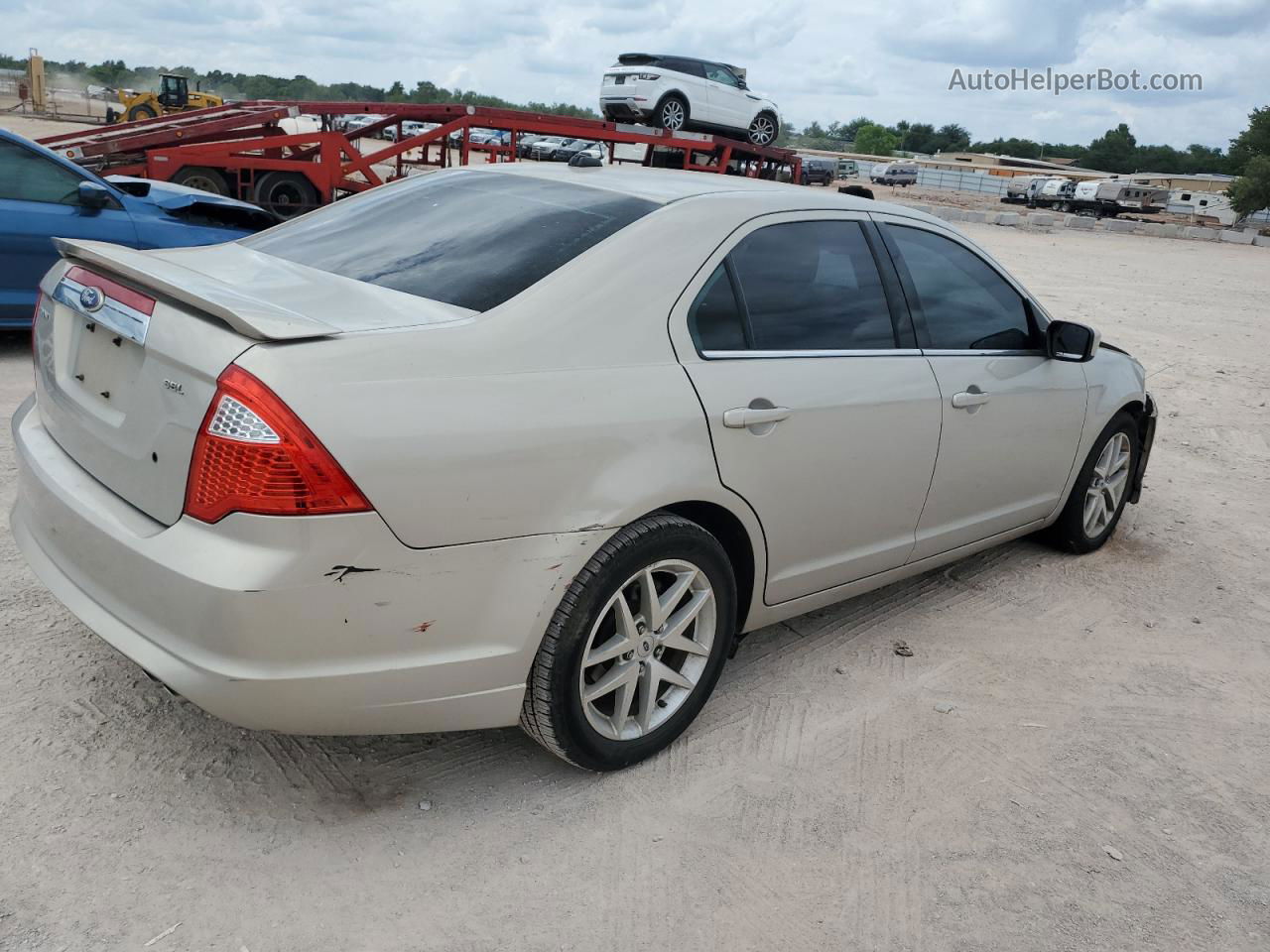 2010 Ford Fusion Sel Silver vin: 3FAHP0JA1AR349035