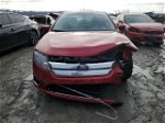 2010 Ford Fusion Sel Red vin: 3FAHP0JA1AR393505