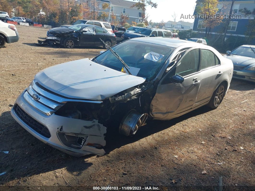 2012 Ford Fusion Sel Silver vin: 3FAHP0JA1CR105775