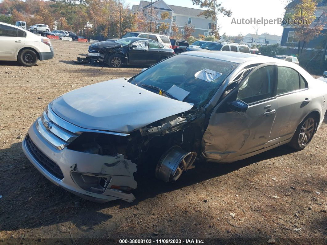 2012 Ford Fusion Sel Silver vin: 3FAHP0JA1CR105775