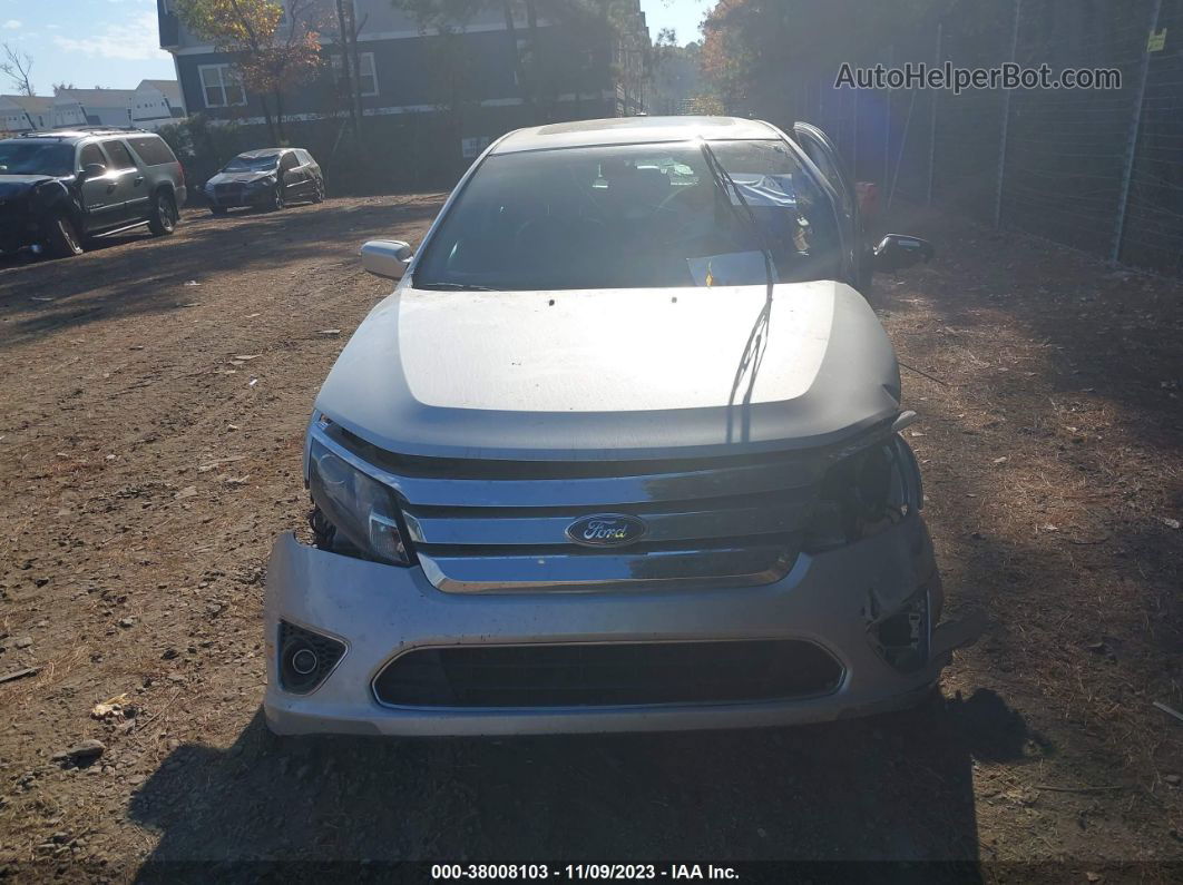 2012 Ford Fusion Sel Silver vin: 3FAHP0JA1CR105775