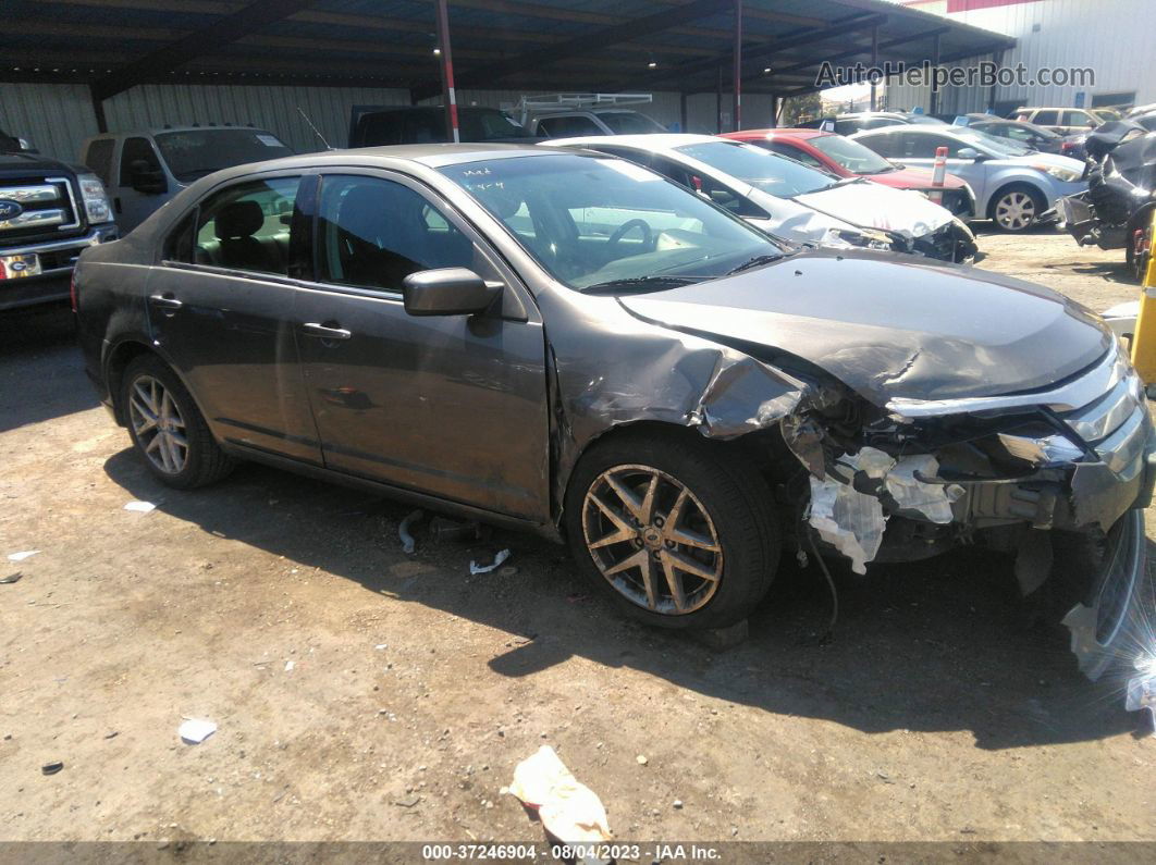 2012 Ford Fusion Sel Gray vin: 3FAHP0JA1CR130773