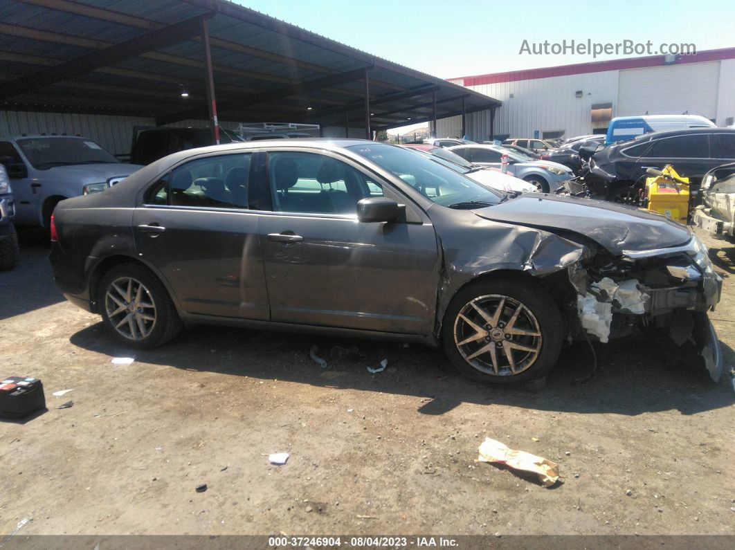 2012 Ford Fusion Sel Gray vin: 3FAHP0JA1CR130773