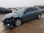 2012 Ford Fusion Sel Blue vin: 3FAHP0JA1CR158525