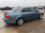 2012 Ford Fusion Sel Blue vin: 3FAHP0JA1CR158525