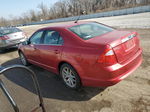 2012 Ford Fusion Sel Red vin: 3FAHP0JA1CR191590