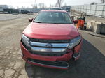 2012 Ford Fusion Sel Red vin: 3FAHP0JA1CR191590