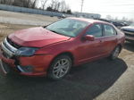 2012 Ford Fusion Sel Red vin: 3FAHP0JA1CR191590