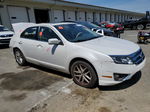 2012 Ford Fusion Sel White vin: 3FAHP0JA1CR358532