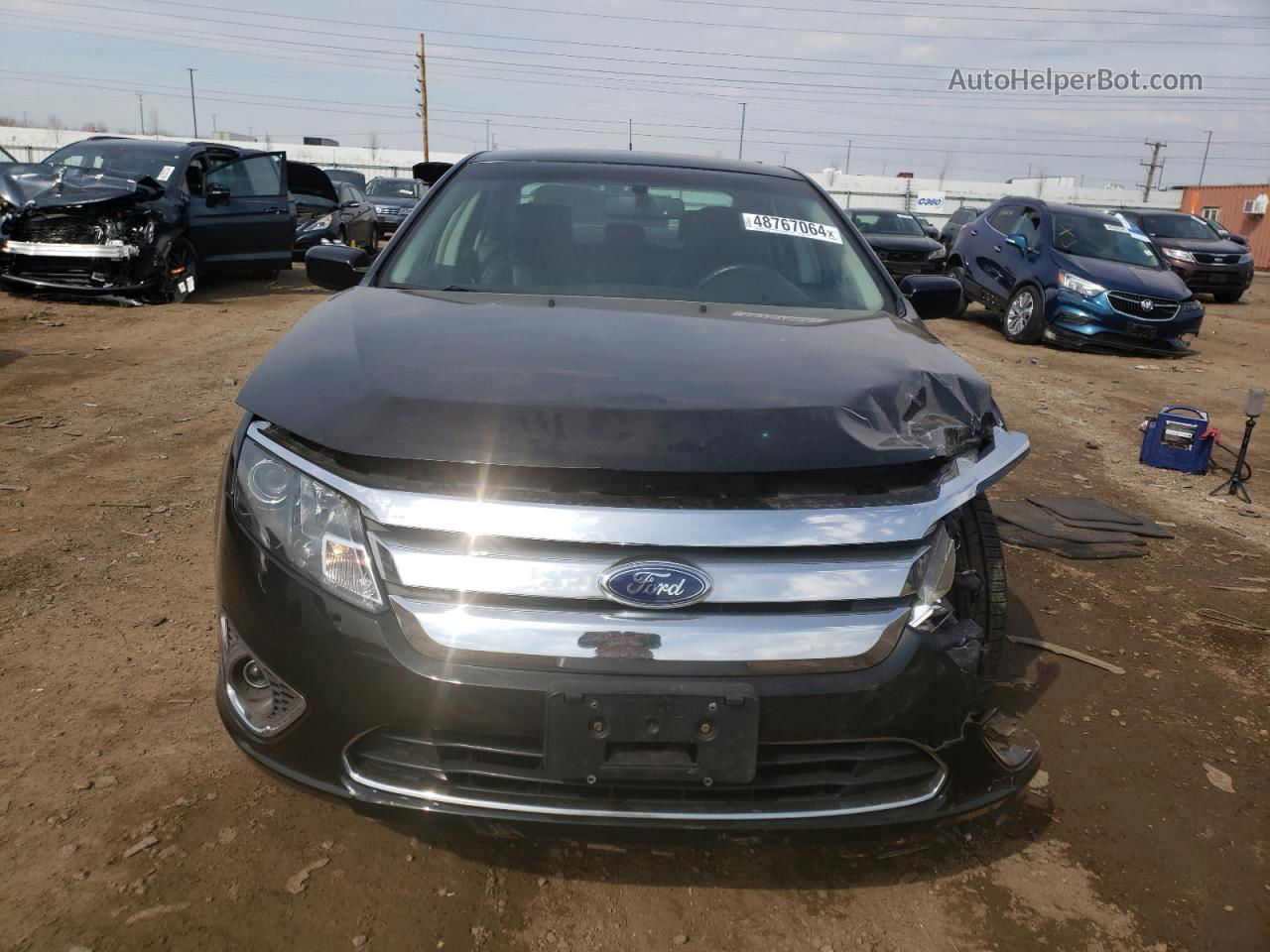 2012 Ford Fusion Sel Charcoal vin: 3FAHP0JA1CR409088