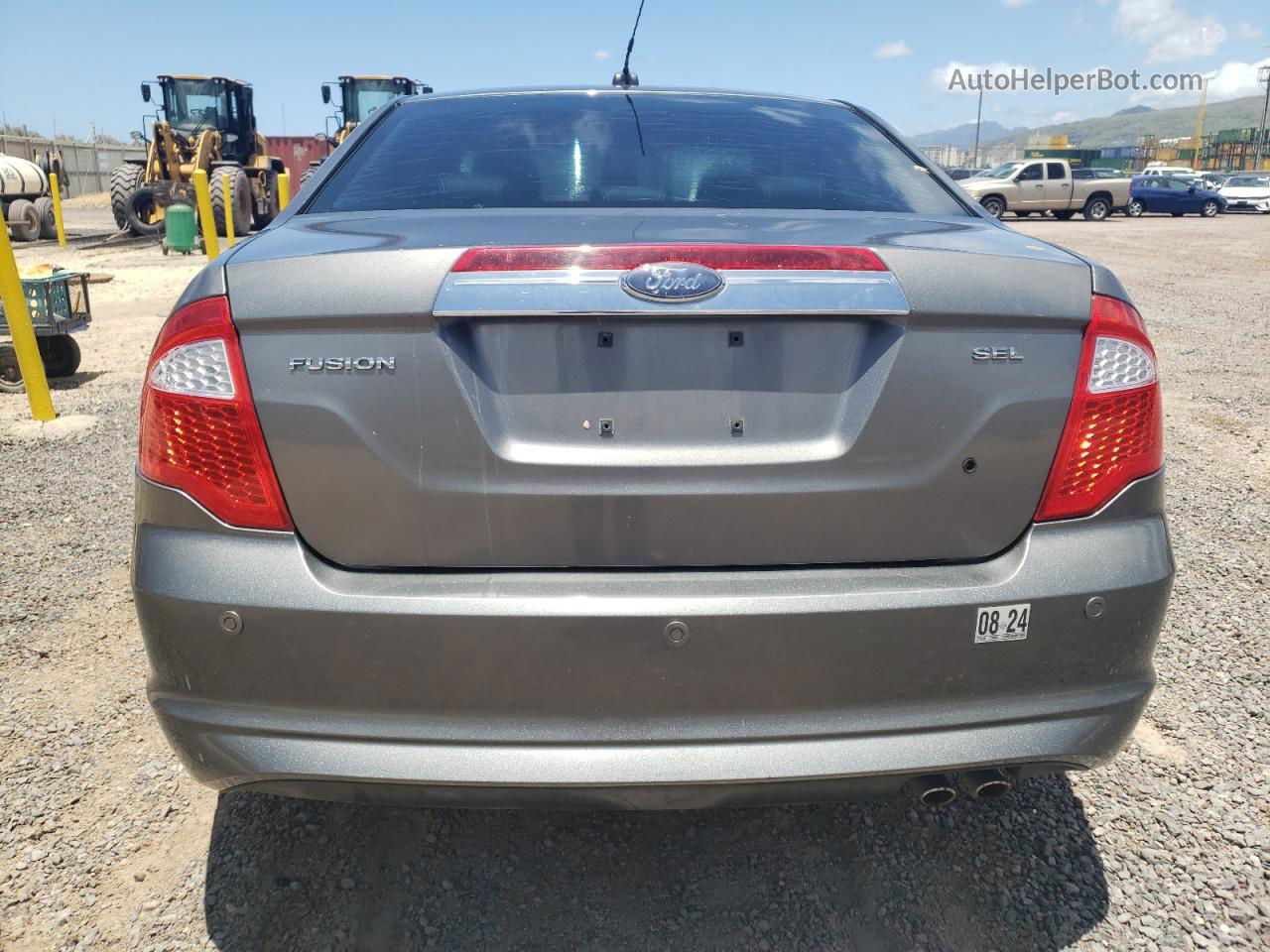 2010 Ford Fusion Sel Gray vin: 3FAHP0JA2AR175699