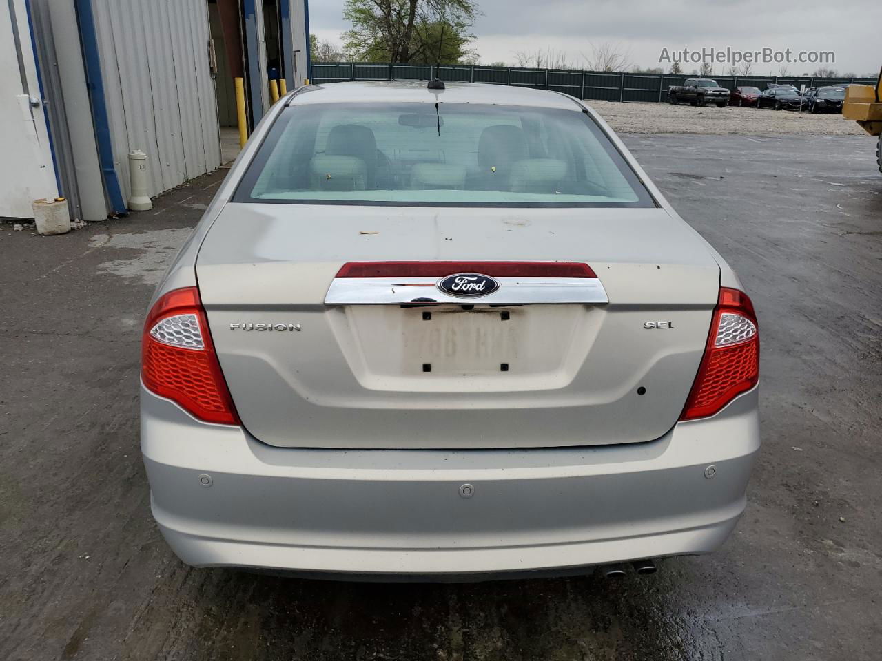 2010 Ford Fusion Sel Cream vin: 3FAHP0JA2AR237490