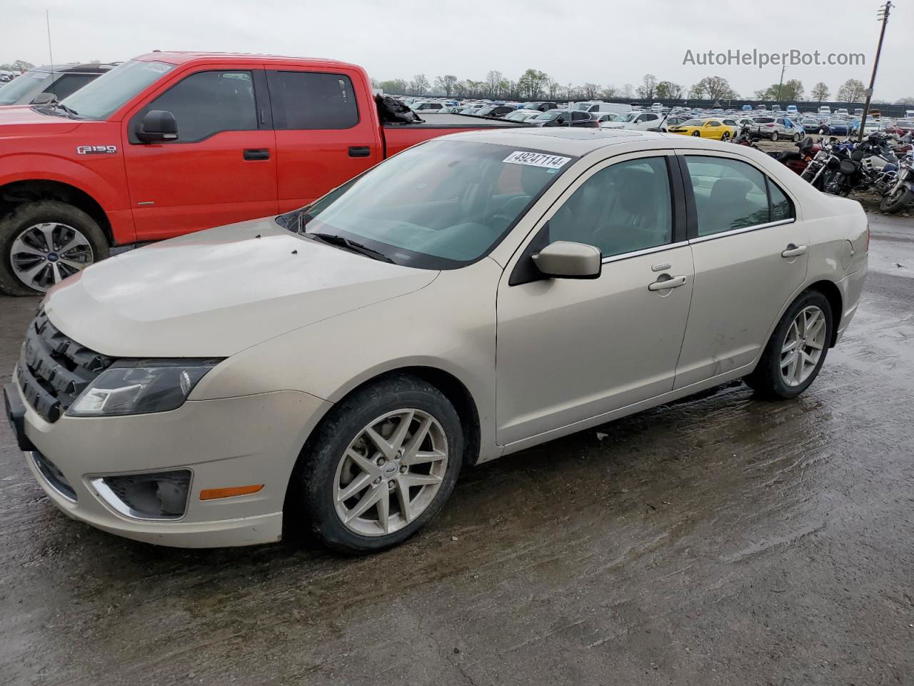 2010 Ford Fusion Sel Cream vin: 3FAHP0JA2AR237490