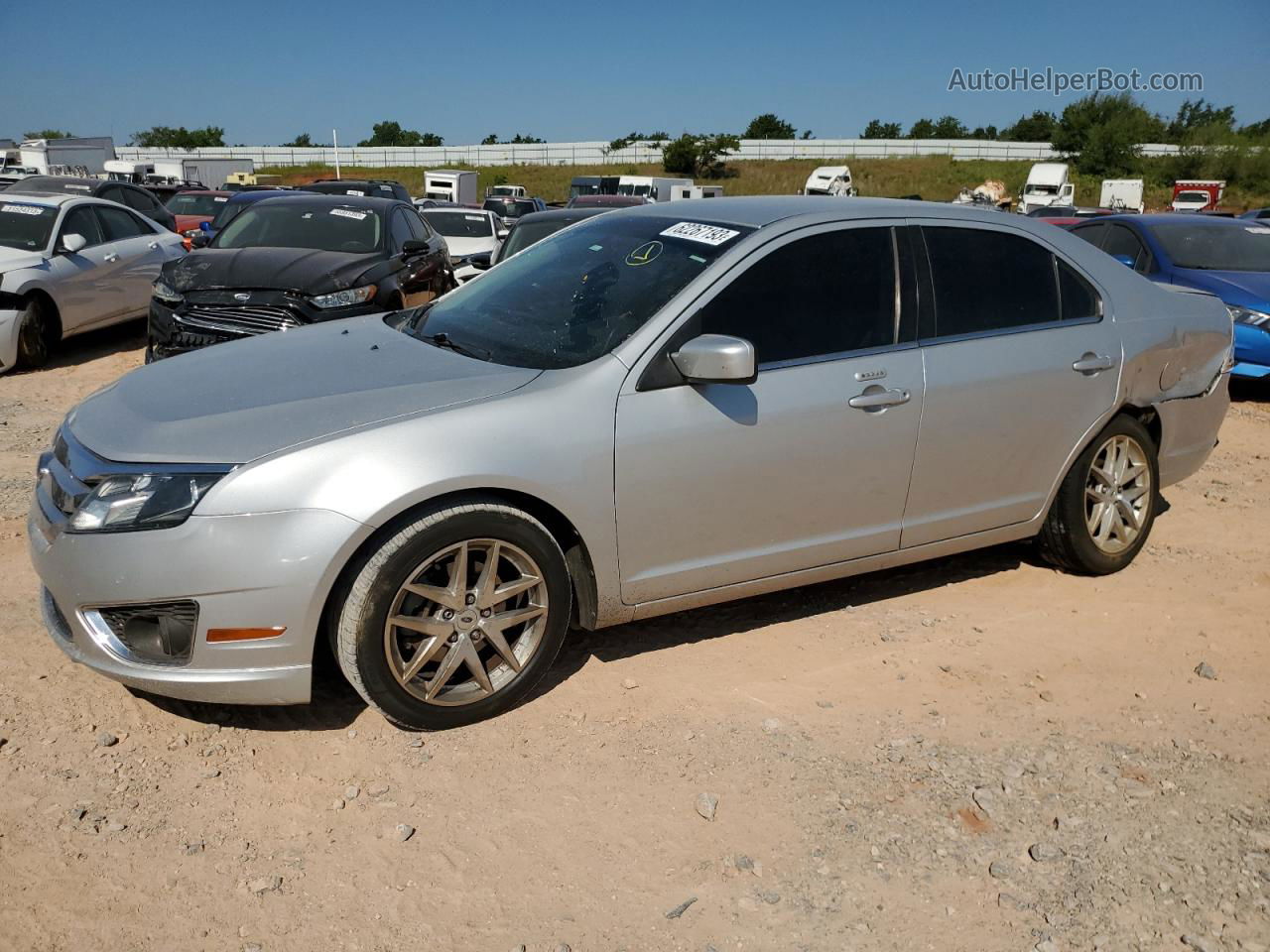 2010 Ford Fusion Sel Silver vin: 3FAHP0JA2AR255052