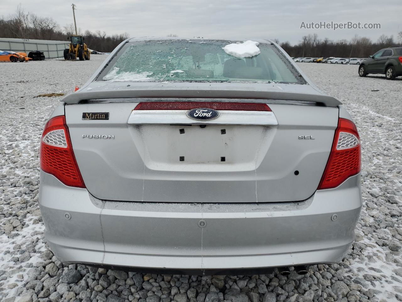 2010 Ford Fusion Sel Silver vin: 3FAHP0JA2AR266486