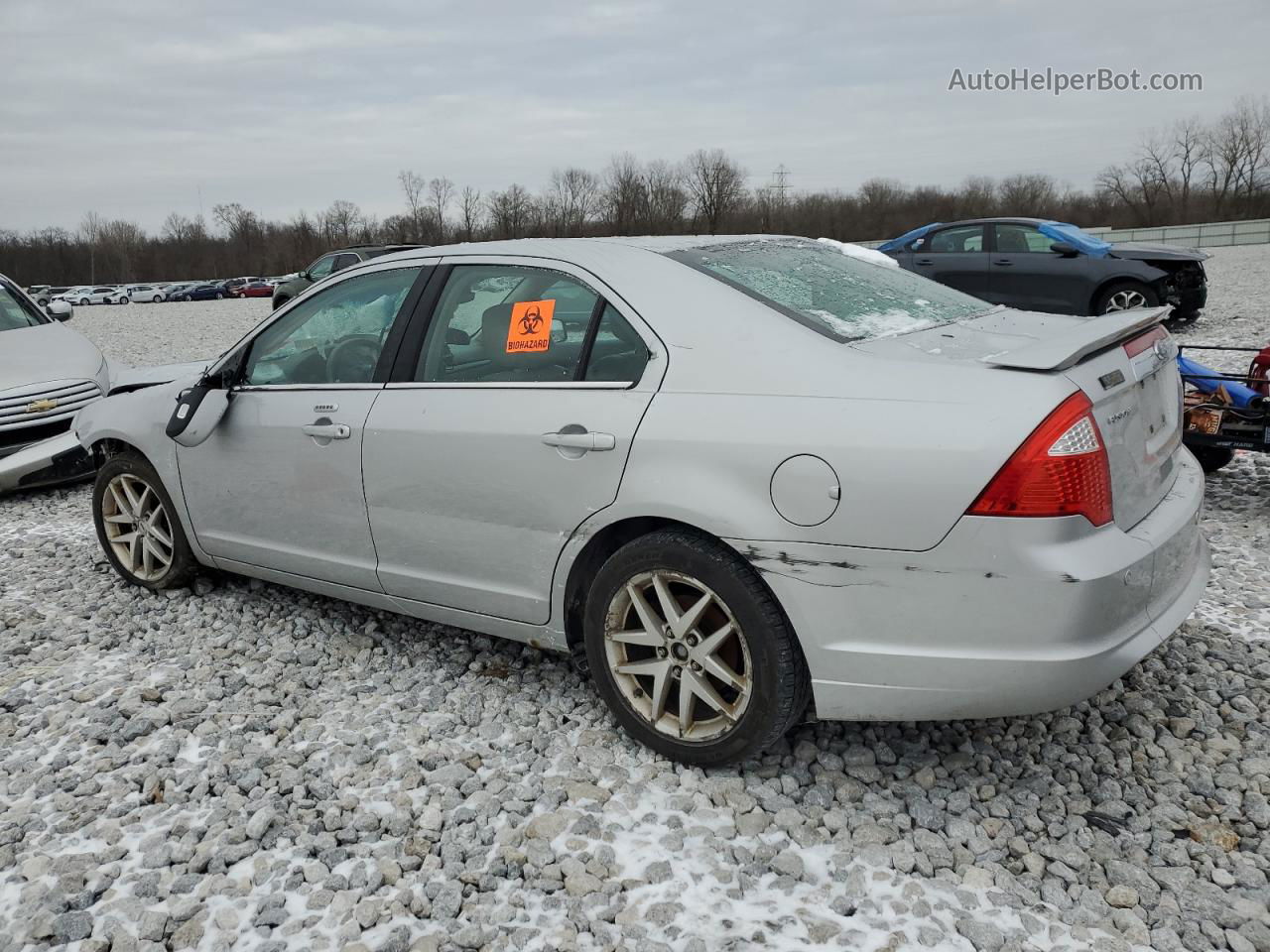 2010 Ford Fusion Sel Silver vin: 3FAHP0JA2AR266486