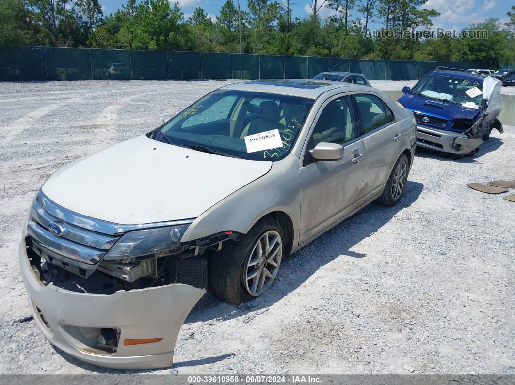 2010 Ford Fusion Sel Silver vin: 3FAHP0JA2AR420386