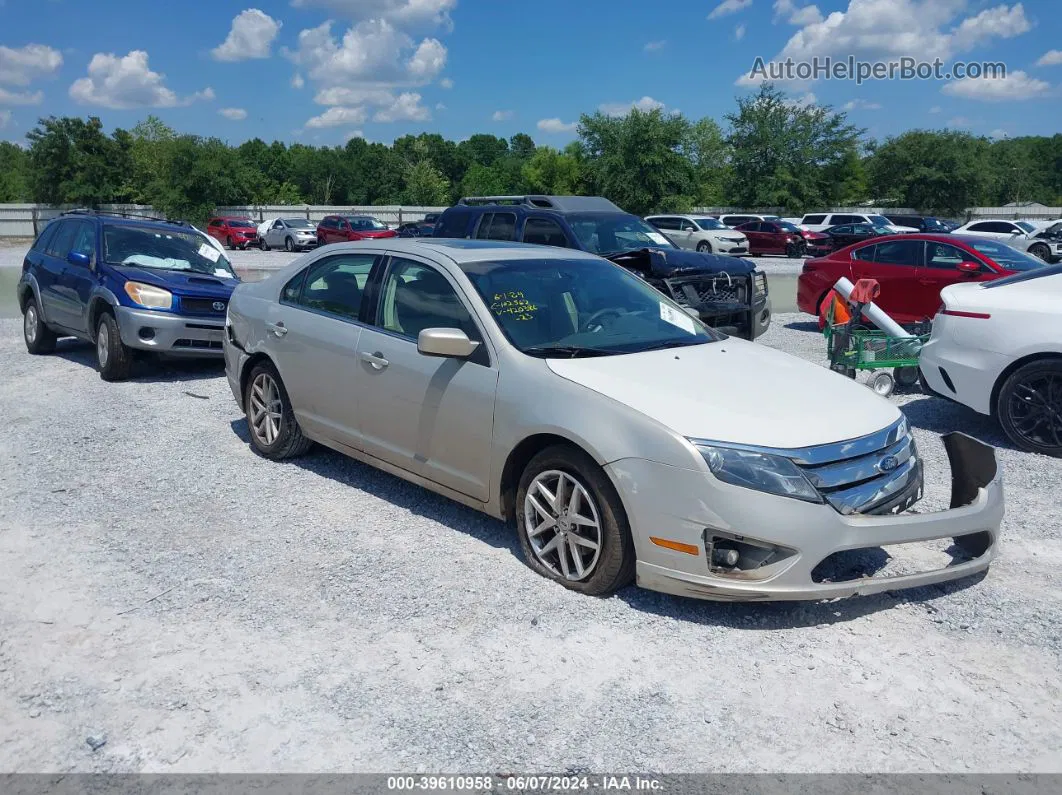 2010 Ford Fusion Sel Silver vin: 3FAHP0JA2AR420386