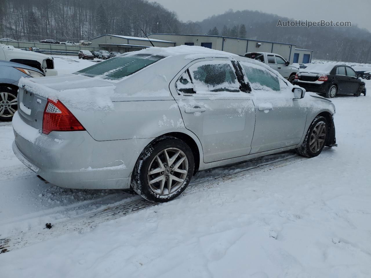 2012 Ford Fusion Sel Silver vin: 3FAHP0JA2CR135982