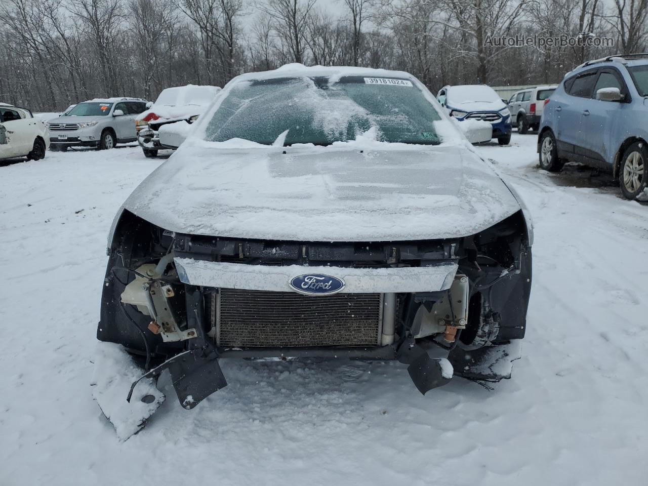 2012 Ford Fusion Sel Silver vin: 3FAHP0JA2CR135982