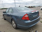 2012 Ford Fusion Sel Синий vin: 3FAHP0JA2CR230235