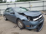 2012 Ford Fusion Sel Синий vin: 3FAHP0JA2CR230235