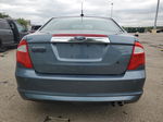 2012 Ford Fusion Sel Синий vin: 3FAHP0JA2CR230235