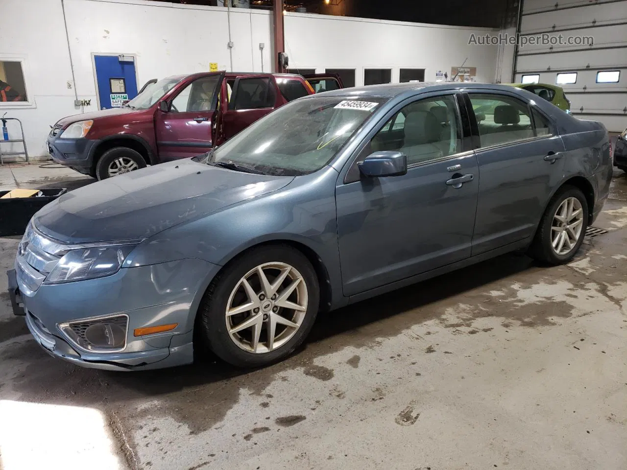 2012 Ford Fusion Sel Blue vin: 3FAHP0JA2CR346213