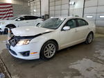 2012 Ford Fusion Sel White vin: 3FAHP0JA2CR348978