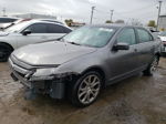 2012 Ford Fusion Sel Gray vin: 3FAHP0JA2CR376201