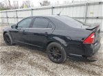 2012 Ford Fusion Sel Black vin: 3FAHP0JA2CR412355