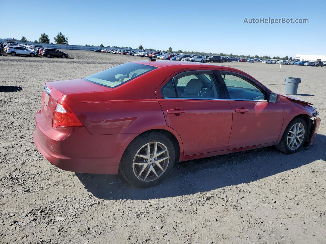 2010 Ford Fusion Sel Red vin: 3FAHP0JA3AR163030