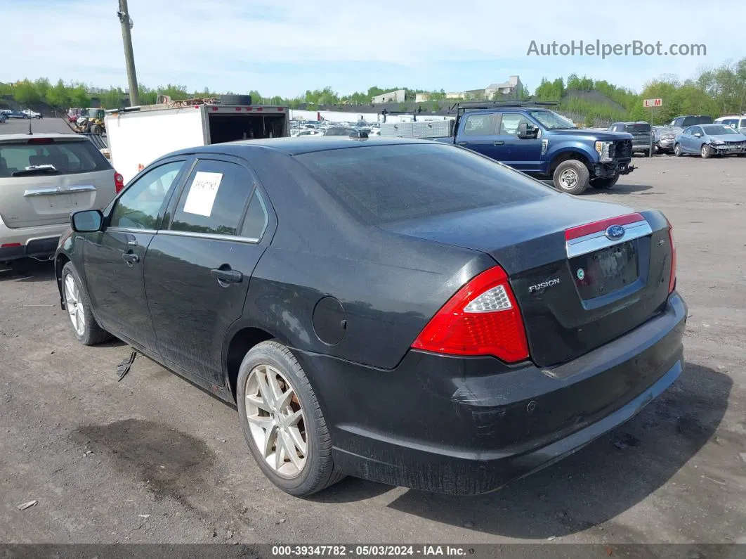 2010 Ford Fusion Sel Black vin: 3FAHP0JA3AR208242