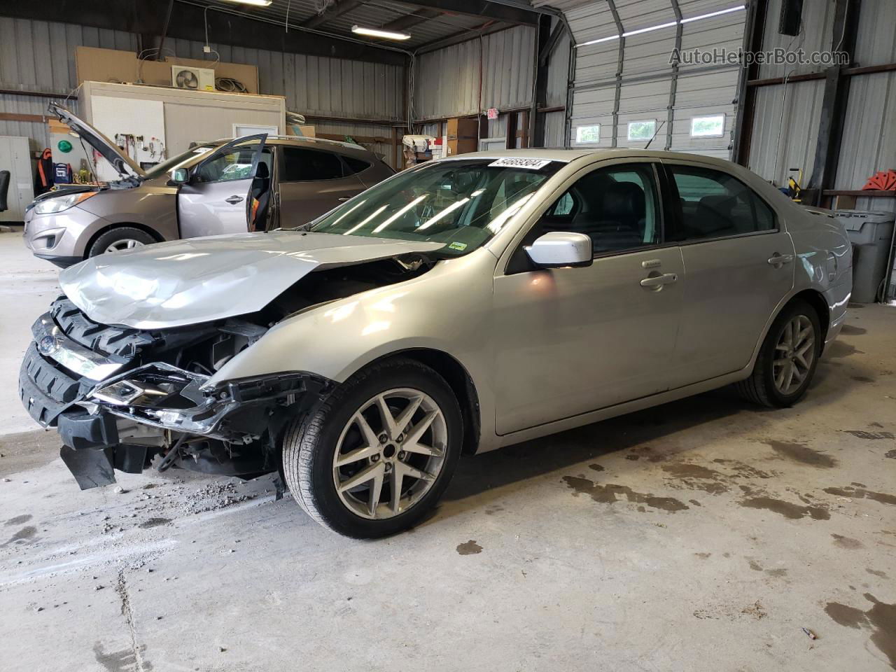 2010 Ford Fusion Sel Серый vin: 3FAHP0JA3AR237711