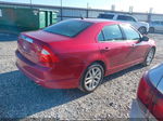 2012 Ford Fusion Sel Red vin: 3FAHP0JA3CR218949