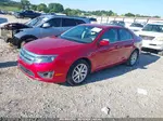 2012 Ford Fusion Sel Red vin: 3FAHP0JA3CR218949