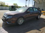 2012 Ford Fusion Sel Burgundy vin: 3FAHP0JA3CR289052