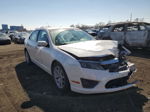 2012 Ford Fusion Sel White vin: 3FAHP0JA3CR325984