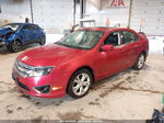 2012 Ford Fusion Sel Red vin: 3FAHP0JA3CR360881