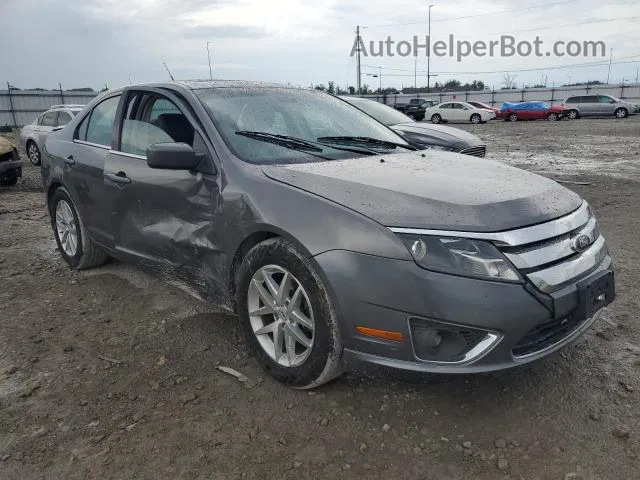 2012 Ford Fusion Sel Угольный vin: 3FAHP0JA3CR414955